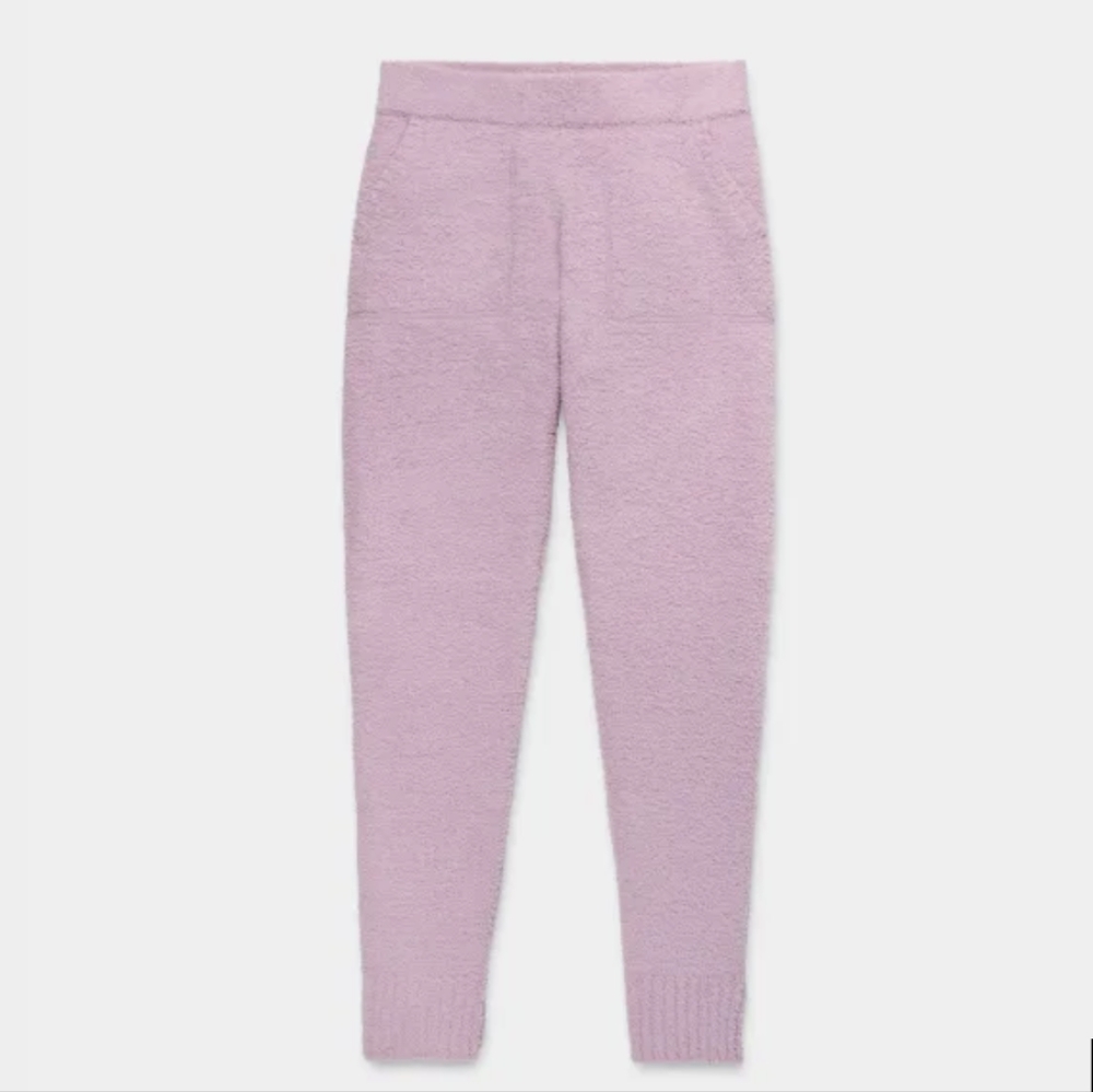 UGG Cozy Knit Safiya Jogger Pant Lilac Frost Pink